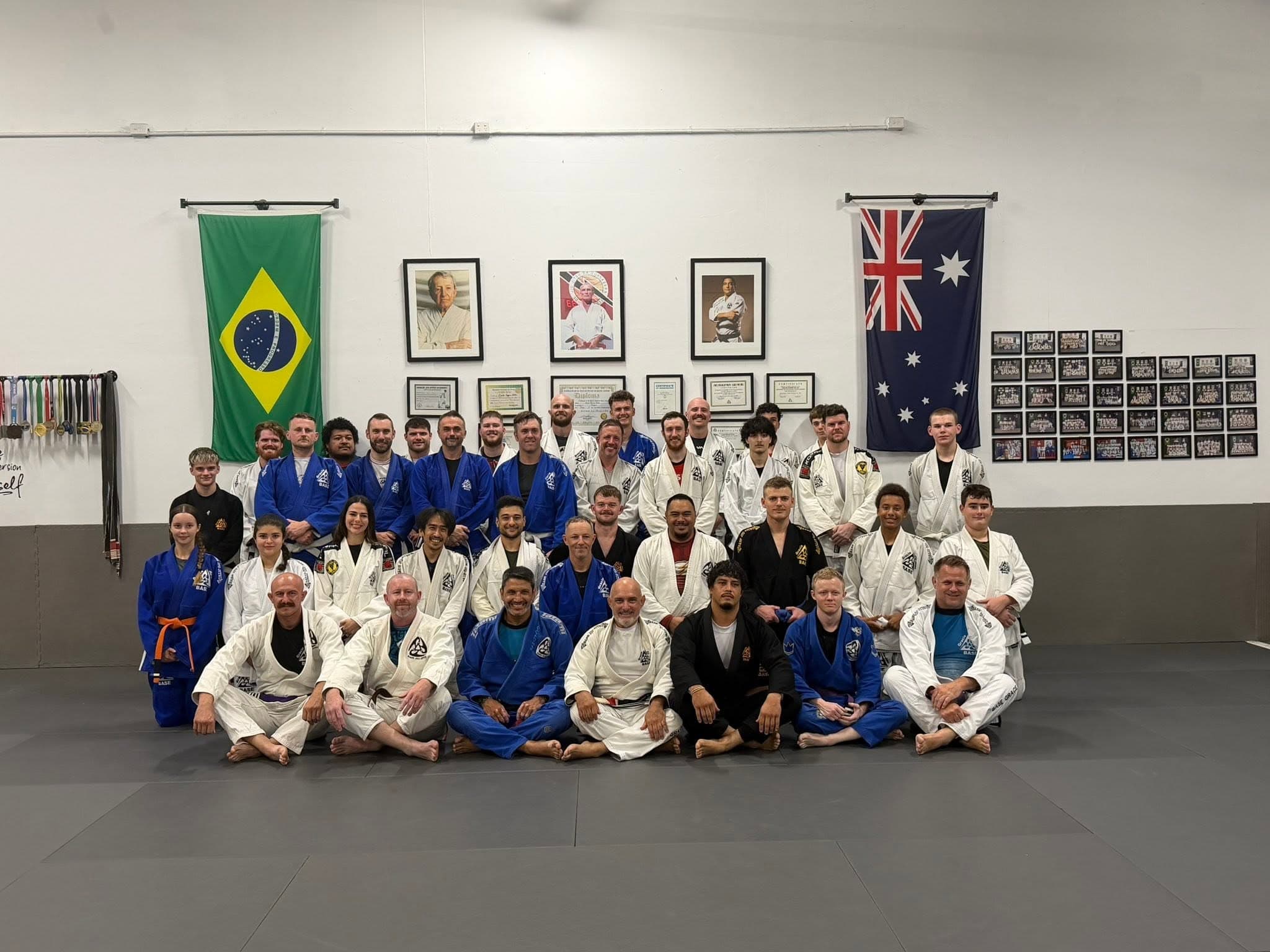 BASE Gracie Jiu-Jitsu training